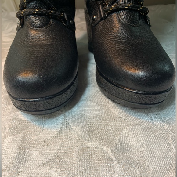 COUGAR BOOTS WEDGY PEBBLED LEATHER WOMENS SIZE 8😍 - Picture 7 of 8